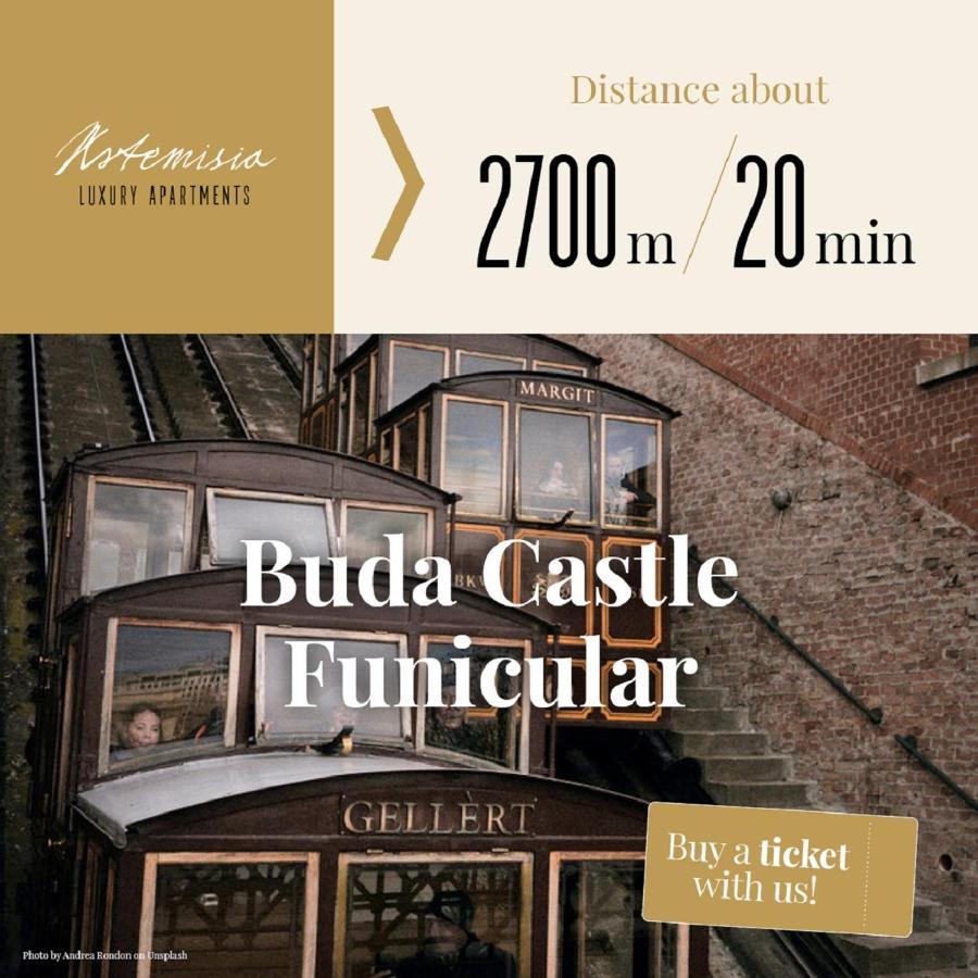 Artemisia Luxury Apartments Balcony II Budapest Kültér fotó